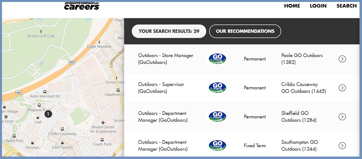 Go Outdoors Job Application Online Form & UK Careers Login 24′